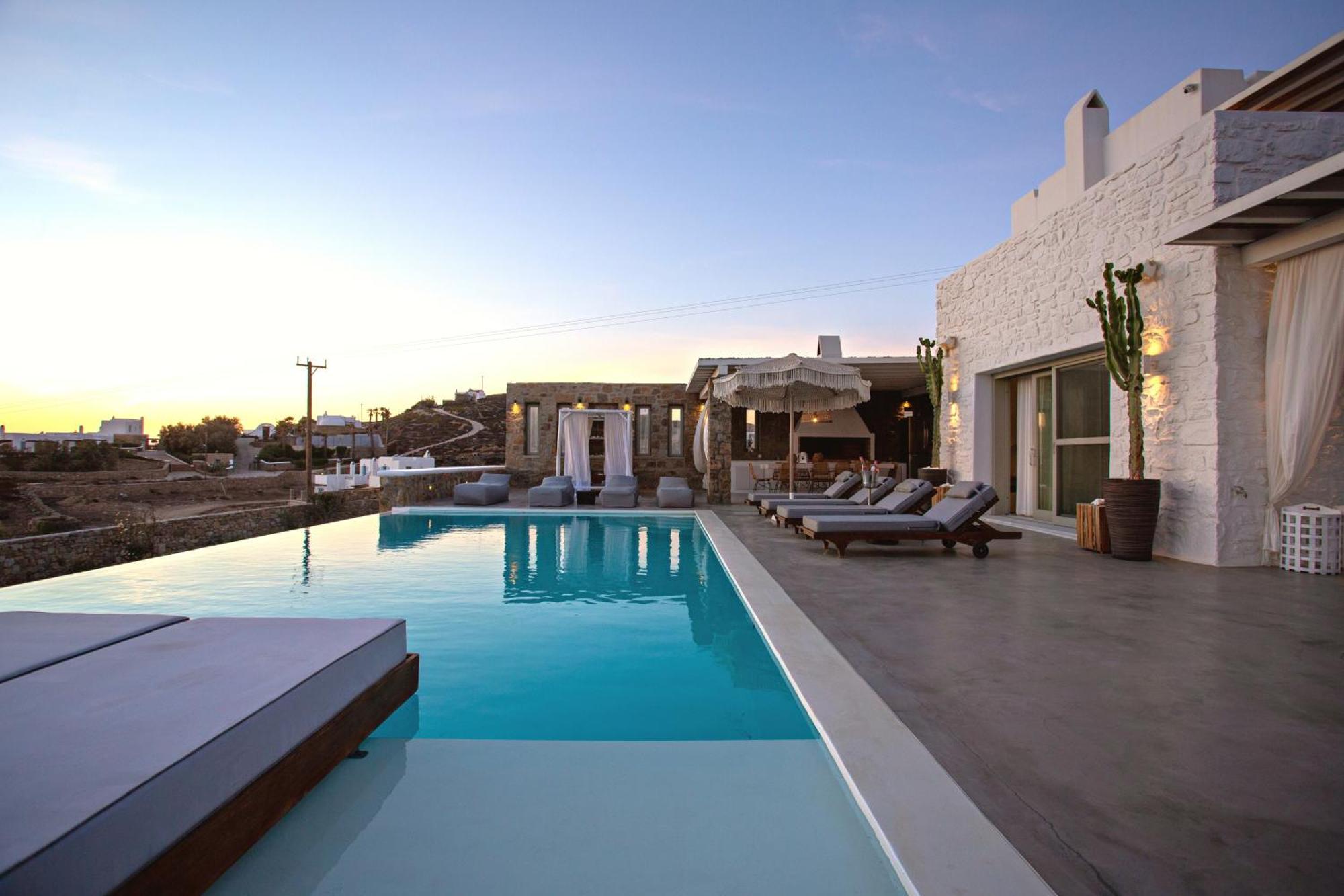 Villa Panamera Mykonos, Private Heaven, Supreme View! Fanari Екстериор снимка