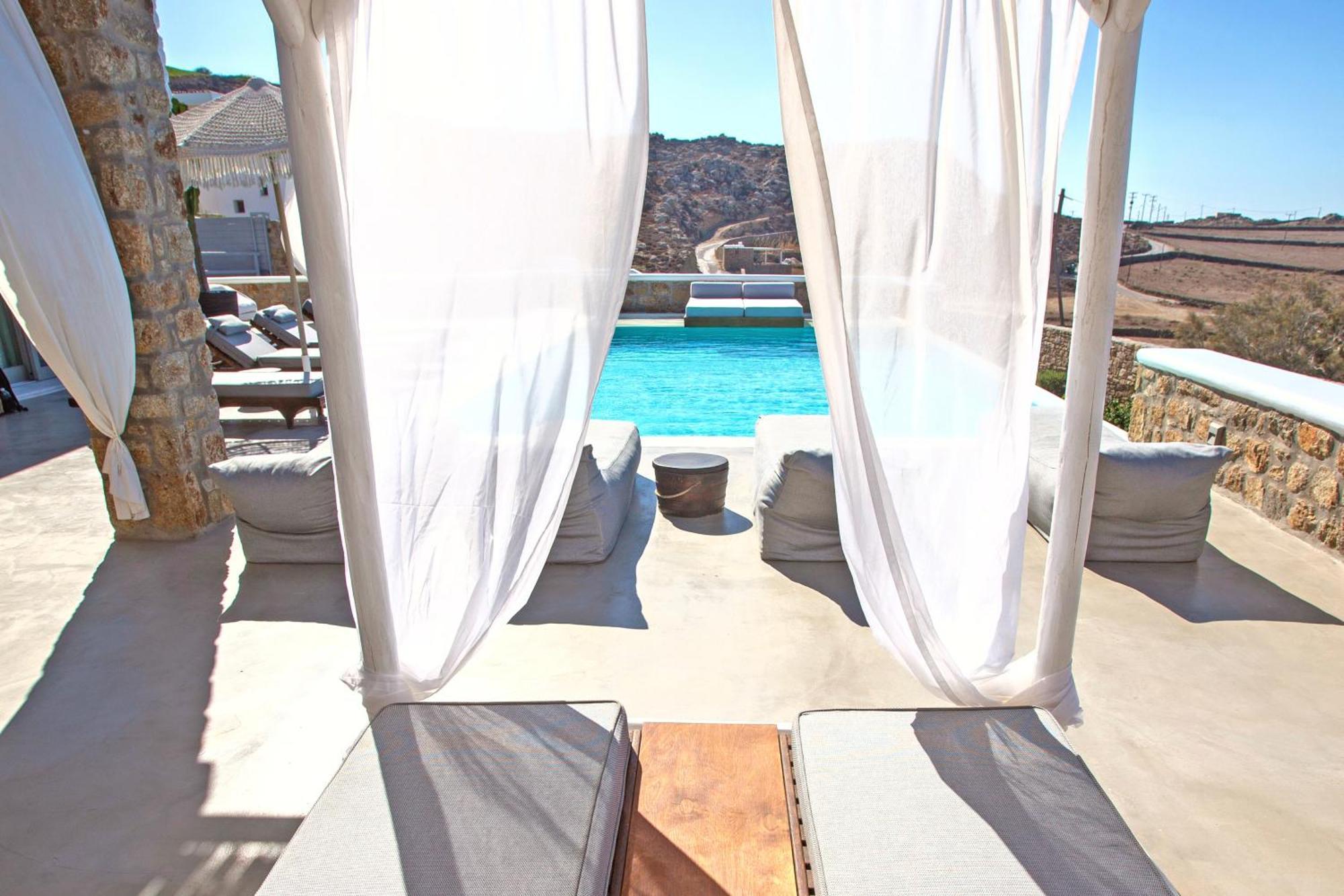 Villa Panamera Mykonos, Private Heaven, Supreme View! Fanari Екстериор снимка