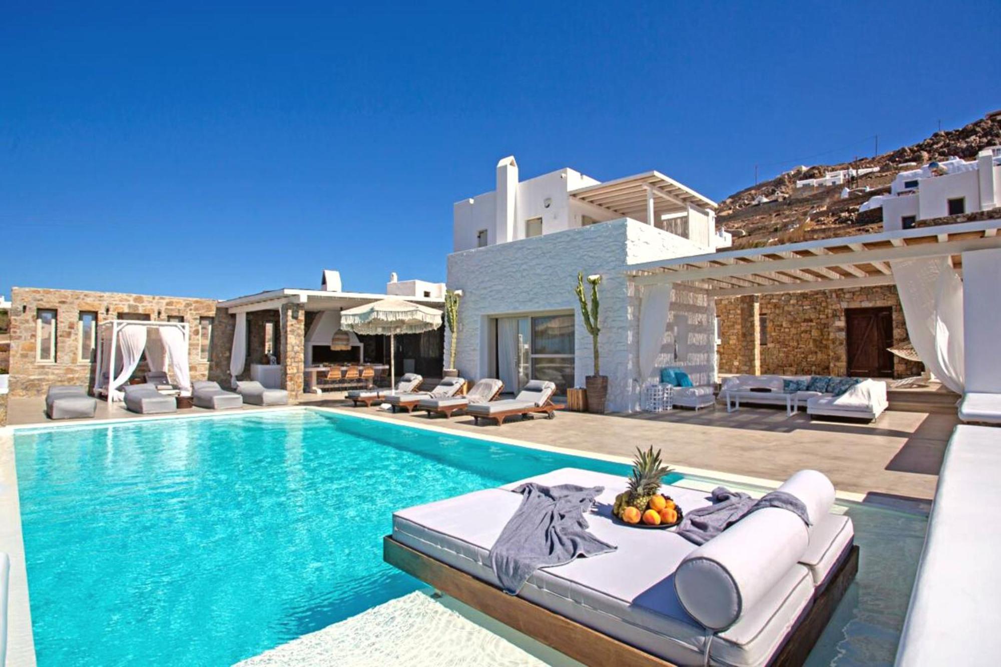 Villa Panamera Mykonos, Private Heaven, Supreme View! Fanari Екстериор снимка