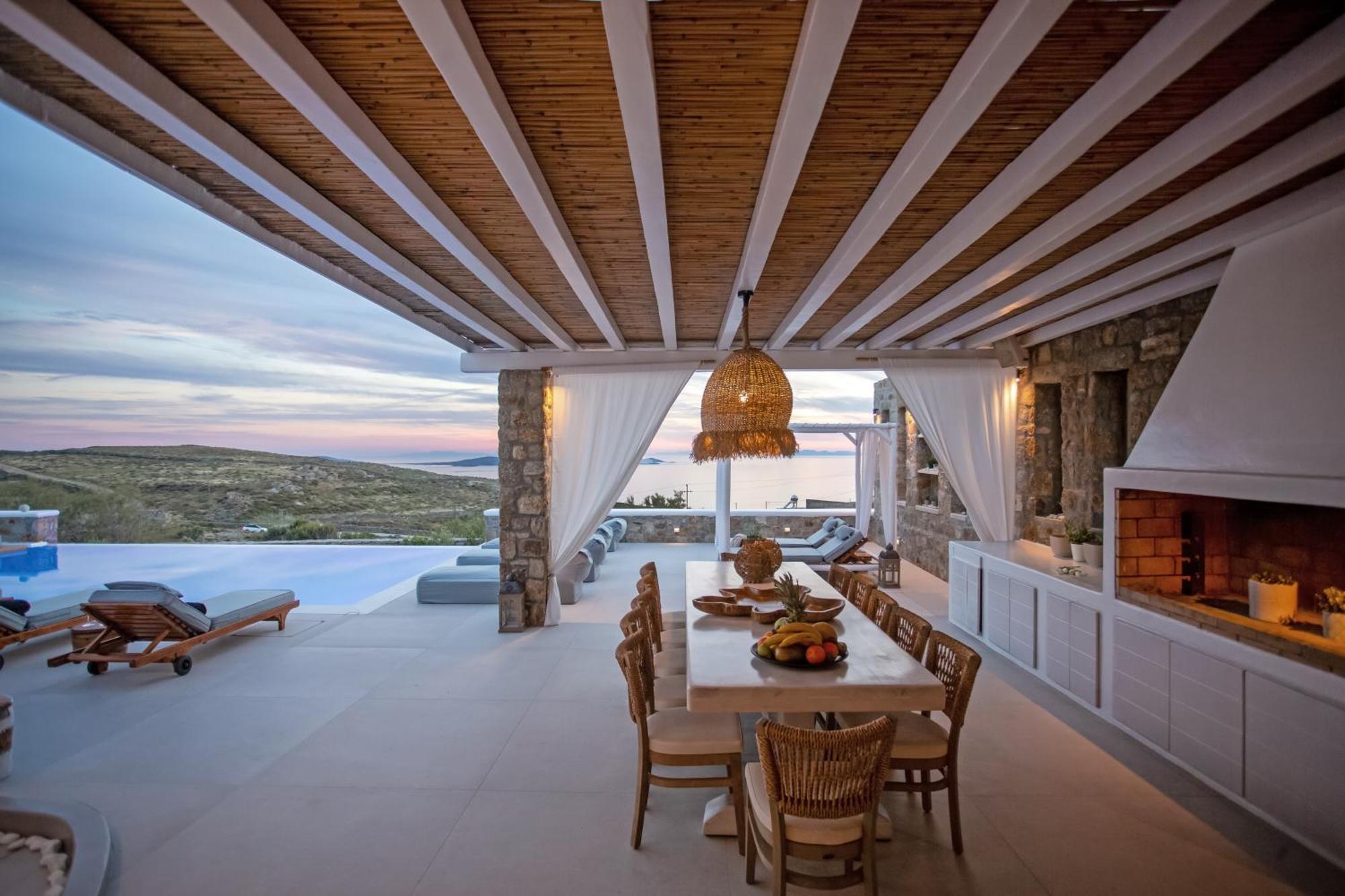 Villa Panamera Mykonos, Private Heaven, Supreme View! Fanari Екстериор снимка