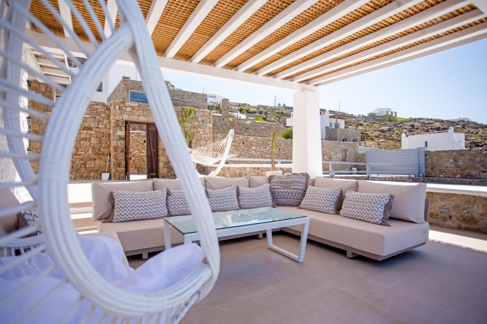 Villa Panamera Mykonos, Private Heaven, Supreme View! Fanari Екстериор снимка