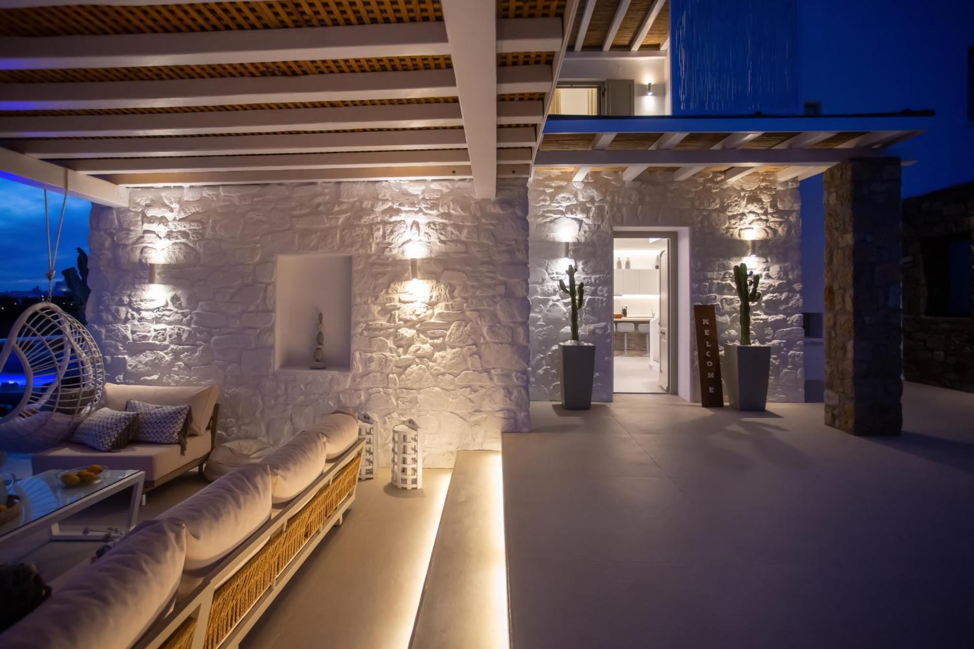Villa Panamera Mykonos, Private Heaven, Supreme View! Fanari Екстериор снимка