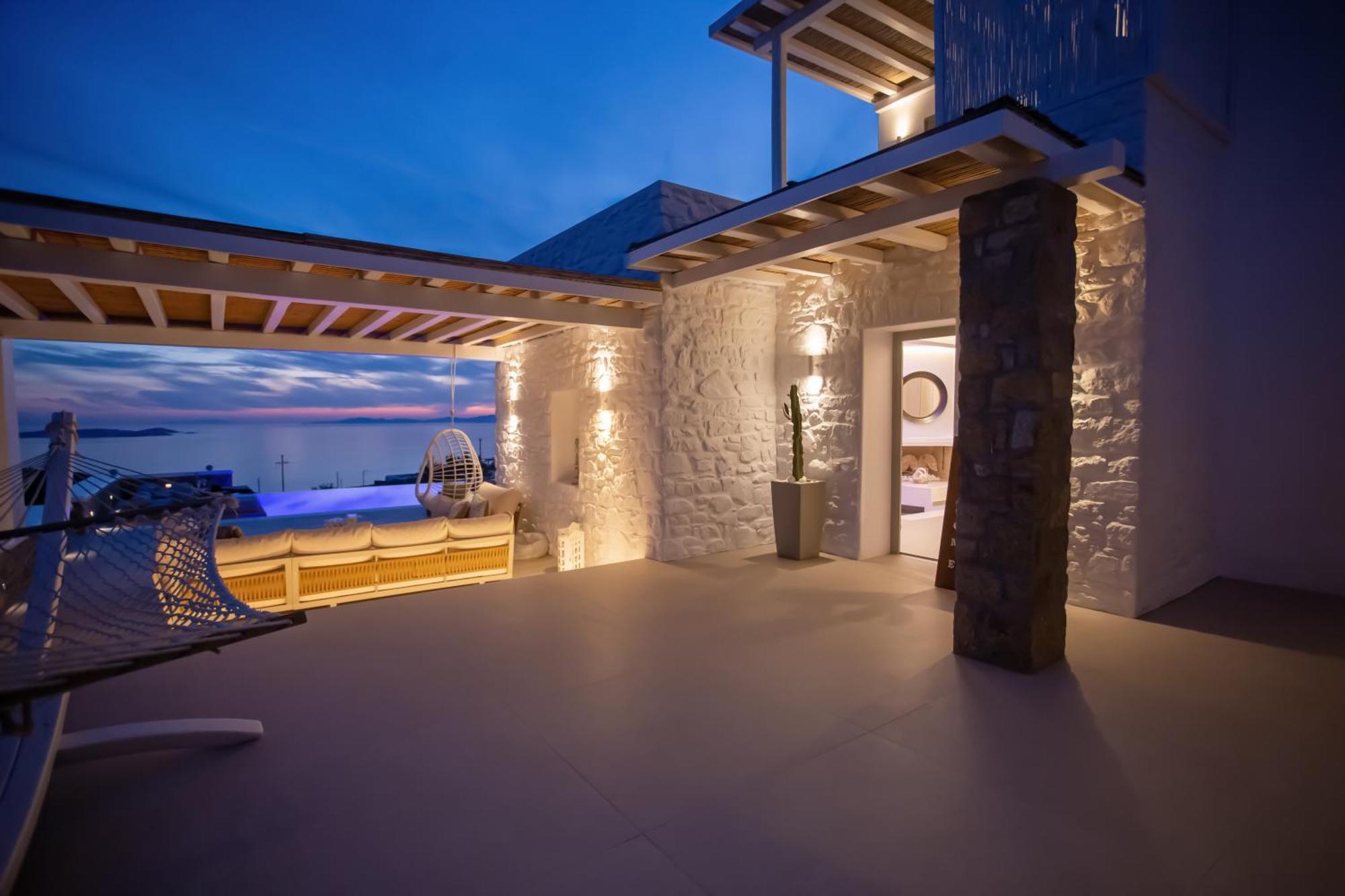 Villa Panamera Mykonos, Private Heaven, Supreme View! Fanari Екстериор снимка